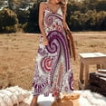 thumbnail image 2 of Intricate Paisley Floral Design Pattern Artwork Sleeveless Dress for Women Clothing Female Women's Summer Skirt, 2 of 7