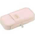 thumbnail image 7 of Canvas Pencil Cases, Zipper Pencil Pouch Big Capacity Special Pencil Cases Storage Bag Organizer Light pink, 7 of 7