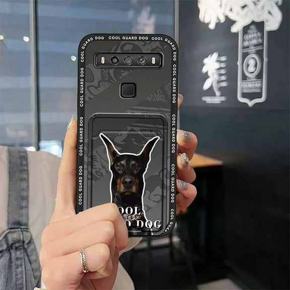 KDY-Phone Case For TCL 10 5G UW, Silicone Anti-dust Anti-knock Soft case TPU Card sleeve Waterproof Dirt-resistant protective Cartoon Full wrap Shockproof Graffiti Fashion Design Durable