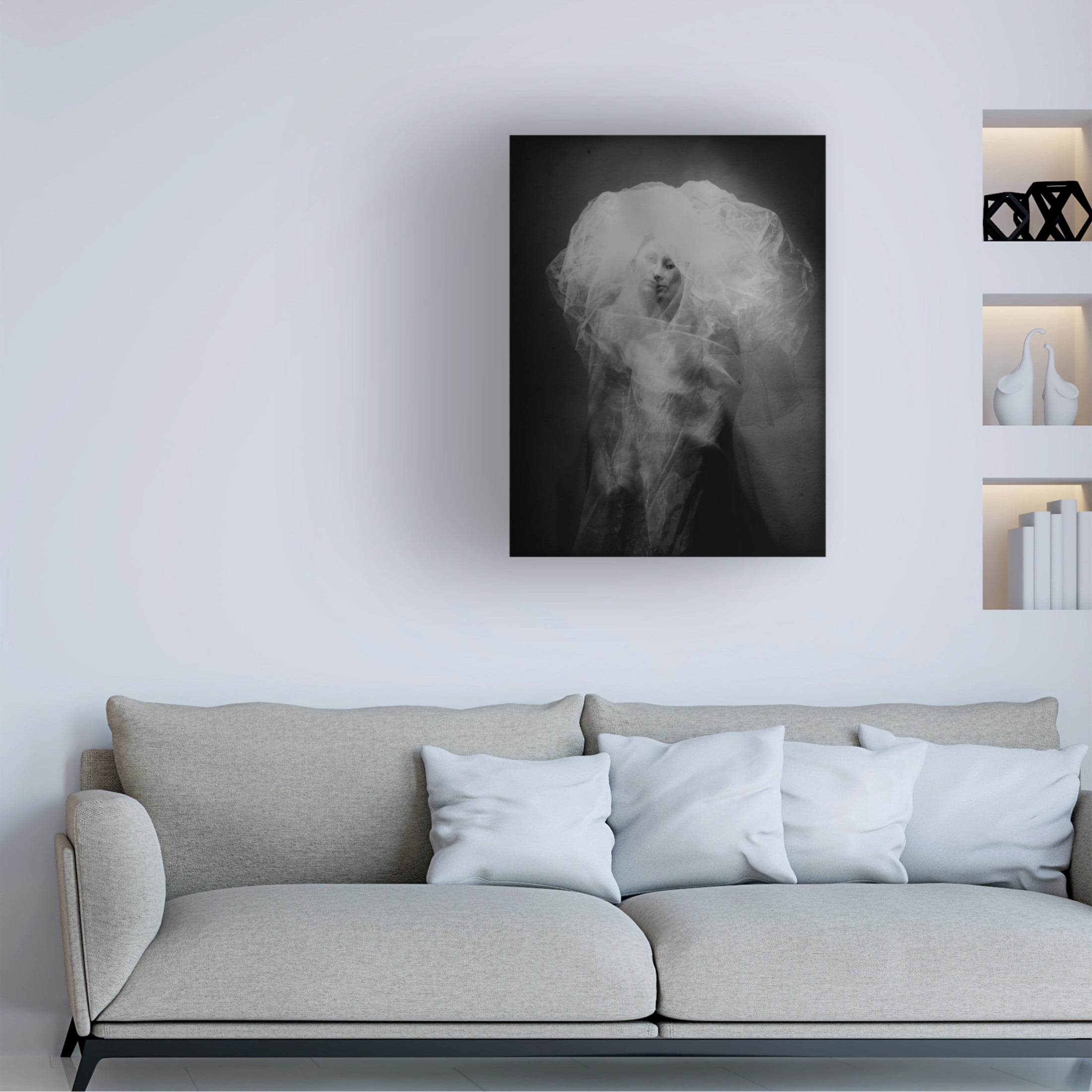 Canvas Wall Art - Yaroslav Vasiliev-Apostol 'Medusa' Wall Art for Living Room, Bedroom, or Office D?cor by Trademark Fine Art - 24 x 32 Inches