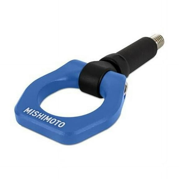 Mishimoto Racing Tow Hook, Front Compatible With BMW E36 1992-2000, Blue