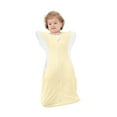 Quealent Cotton Sleepsack Swaddle, 3Way Adjustable Wearable Blanket
