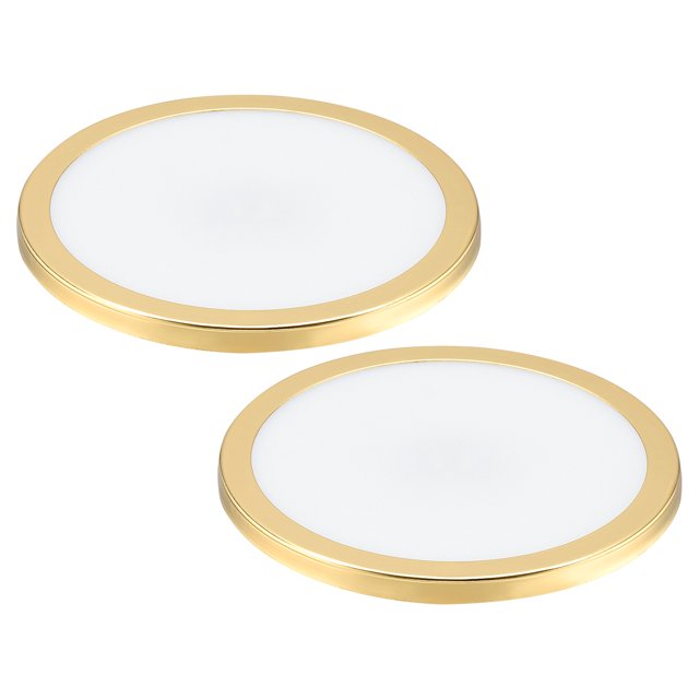 Unique Bargains 4.7 Inch Inner Dia. Lampshade Diffuser, 2 Pieces Dustproof Dust Protection Cover Acrylic Board for Barrel Lamp Shade
