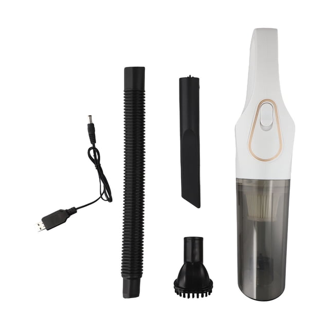 2in1 Portable Handheld Vacuum Cleaner for Floors, Carpets, Pet Hair USB Charger