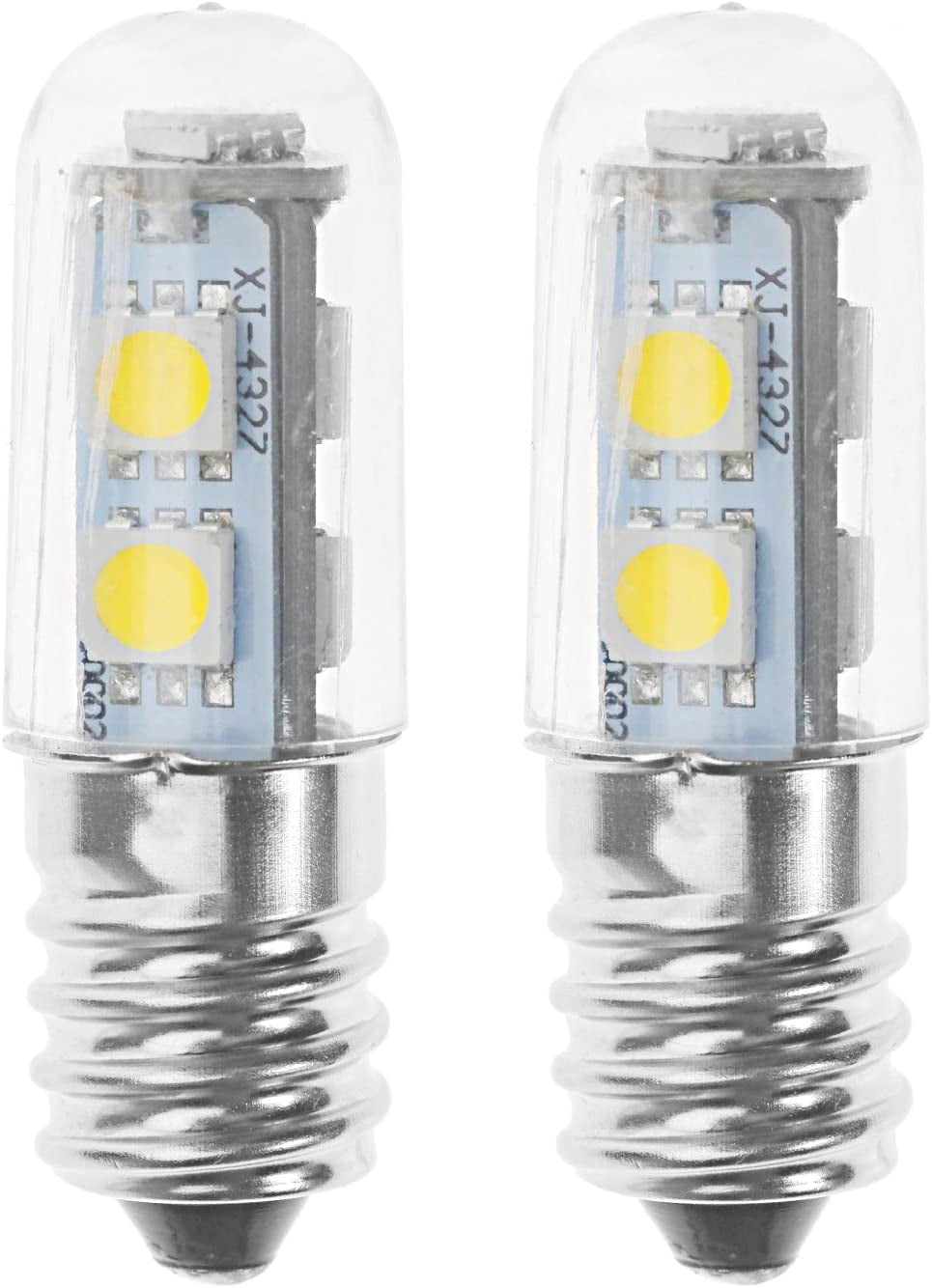 Skalk Richtlijnen Verbinding 2pcs E14 Mini LED Light Bulb 1W 220v Warm White 2700K-3000K Lamps  Compatible with Range Hood Refrigerator - Walmart.com