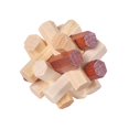 thumbnail image 2 of Rompecabezas 3D Construcción Lock Rompecabezas Madera Rompecabezas Tarea Regalo de Navidad Baoblaze Juguete Kongming Lock, 2 of 6