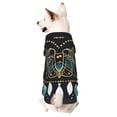 thumbnail image 1 of Balery Boho Dreamcatcher Sudadera con Capucha para Perros Pequeños – Ropa para Mascotas, Disfraz para Perros y Gatos, Ideal para Fiestas y Cosplay-X-Large, 1 of 7