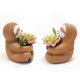 thumbnail image 2 of Macetero Suculento Resina Regalo Navidad Soporte para Plantas Con Flores Perezoso (perezoso), 2 of 4