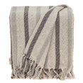 thumbnail image 1 of Parkland Collection THRI21245 52 x 67 in. Robby Transitional Beige Woven Handloom Throw, 1 of 3