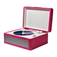 thumbnail image 1 of Reproductor de CD portátil genérico versátil con Bluetooth Pink, 1 of 7