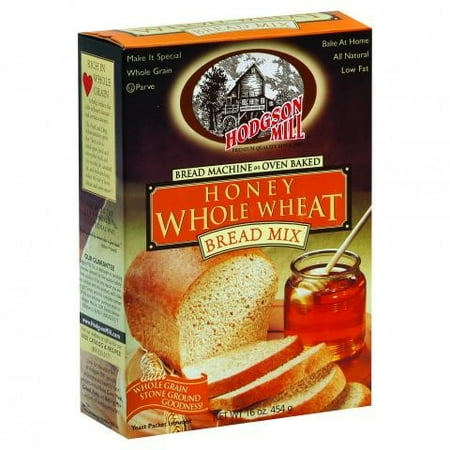 Hodgson Mill For A Bread Machine Or Oven Bake Honey Whole Wheat Bread Mix, 16 oz