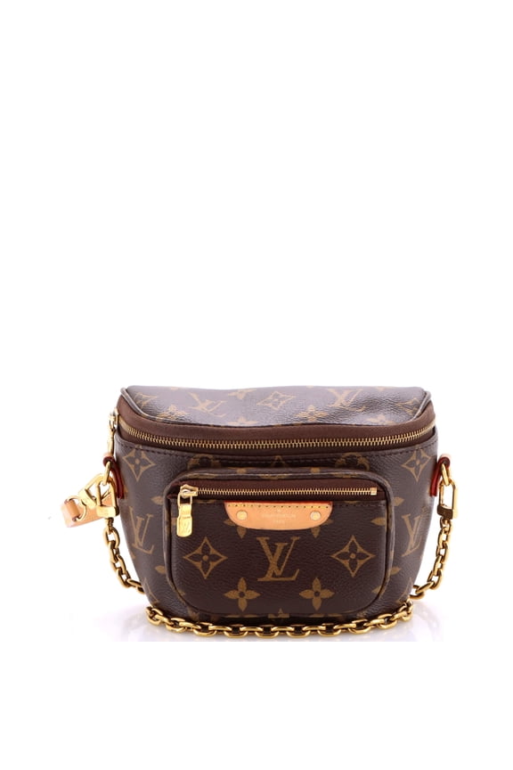 Pre-Owned Bum Bag Monogram Canvas Mini By Rebag