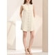 thumbnail image 5 of INSPIRE CHIC Vestido sin mangas de mujer con bolsillos, botón en chambray, talla M, color albaricoque, 5 of 7
