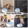 thumbnail image 4 of Dog Bowl No Spill, Pet Water Bowl No Drip Slow Water Feeder Cat Bowl, Pet Water Dispenser Travel Water Bowl For Dogs Cats, 4 of 4