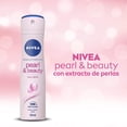 thumbnail image 4 of Nivea Pearl Beauty Spray Female Deodorant, 150 ml, 4 of 8