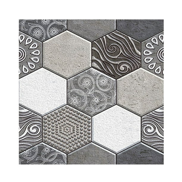 3 Dimension Water-resistant Removable Self Adhesive Wallpaper Peel ...