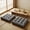 Dark Grey, variant on Large Square Floor Cushion 22 x 22 Inch with Non-Slip Bottom, Memory Foam Floor Pillow for Sitting, Meditation & Yoga, Soft Supportive Floor Seating Cushion for Adults & Kids (2, Oatmeal)