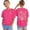 Hot Pink, variant on Kids' Neon Graphic Tees: Cool 3D Print Short Sleeve Casual Summer Tops for 8-12 Years