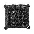 thumbnail image 3 of Dazzlingrock Collection Round Black Diamond Men Stud Earring 1Pc Only, Black Plated Sterling Silver, 3 of 6