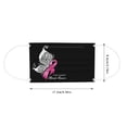 thumbnail image 4 of Dsscvnef 50 Pcs Cancer Imprimés de Pâte pour du Sein pour Femmes 3 Couches Jetables m, 4 of 9