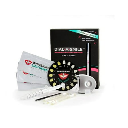 Dial a Smile Professional Home Teeth Whitening Kit and Booster