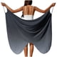 thumbnail image 3 of TaTaai Ladies Butterfly Solid Beach Cover Up Wrap Skirt with Tie Waist Sheer Lightweight Long Dress Chiffon Sarong for Swimwear Vacation Resort All Season Wear Gift, 3 of 9