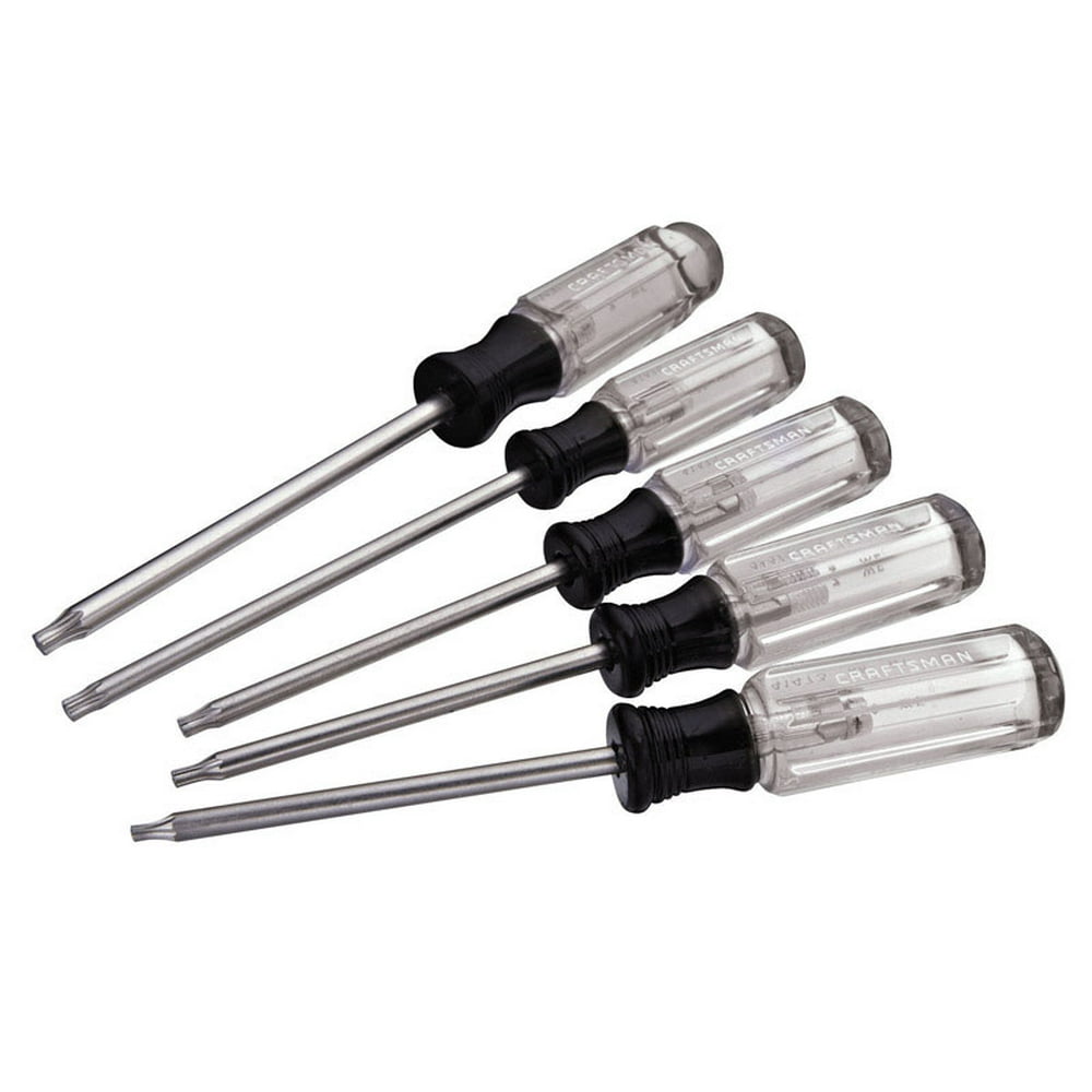 Craftsman 5 pc. Torx Screwdriver Set 8 in CMHT65051