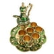 thumbnail image 4 of JUEGO DE TÉ PARA TÉ O CAFÉ, JUEGO DE TAZAS DE CAFÉ DE COBRE TURCO DE ALEACION DE ZINC VINTAGE, KIT DE OLLA DE VINO DE METAL PARA BAR EN Casa, Fiesta de Té, Cumlearimos,, 4 of 7