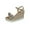 Gold, variant on Anuirheih Women's Open Toe Casual Shoes Rhinestone Comfortable Wedge Sandals Shoes Sandals Women (Gold)