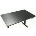 thumbnail image 2 of Electric Standing Desk 140×60 cm | 73 - 122 cm Height Adjustable Sit‑Stand Desk, Memory Presets & Collision Detection - Black, 2 of 9