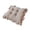 4-Khaki【1 x cushion flounces square】, variant on Office Chair Cushion, Velvet Ottoman Floor Mat for Indoor Outdoor, Soft Color Seat Pad with Straps, Comfortable Square Cushion for Dining Chairs and Office Seating by UKHBMC