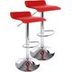 thumbnail image 1 of Bancos Altos Barra 2 Pzs Desayunador Para Cocina Giratorios Rojo EKE Life Home 8174, 1 of 4