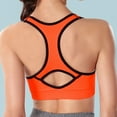 thumbnail image 3 of Front Closure Bras for Seniors Women Convertible Bra Feature V-Neck T-Shirt Bra Style W-754 Hook and Eye Closure Comfortable Bra Orange M, 3 of 4