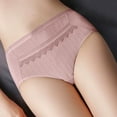 thumbnail image 2 of Virmaxy Womens Period Underwear Panties Mid Waist Warm Menstrual Leak Proof Physiological Pants Pocket Lift Arm Large Pants Pink M, 2 of 5