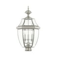 thumbnail image 5 of Livex Lighting Monterey 3 Light Outdoor Post Lantern, 5 of 7