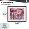 thumbnail image 4 of Stupell Industries Contemporary Pink First Words Black Framed Print Under Glass, 16 x 13, by Carla Daly, 4 of 8