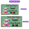 thumbnail image 5 of Kinda Busy Being Kindergarten Teacher and British Shorthair Mom Desk Mat Full Keyboard Mouse Pad Cat Lover Kitten Owner Gifts Large Mousepad - 02005, 5 of 5