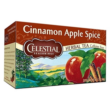 Celestial Seasonings Herbal Tea Cinnamon Apple Spice - 20 Bags