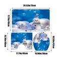 thumbnail image 3 of ufehgfjh My Order Christmas Bathroom Mat Set Non Slip Bath Mats and Rugs for Shower Toilet Cover and Bathtub Rug Soft and Absorbent Flooring Accessories for Home Decor 3 Piece, 3 of 5
