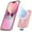 Pink, variant on Wireless Portable Charger, 10000mAh Magnetic Power Bank LED Display 22.5W PD Fast Charging Battery Pack for iPhone 16/15/14/13/12/Mini/Pro/Pro Max-Black