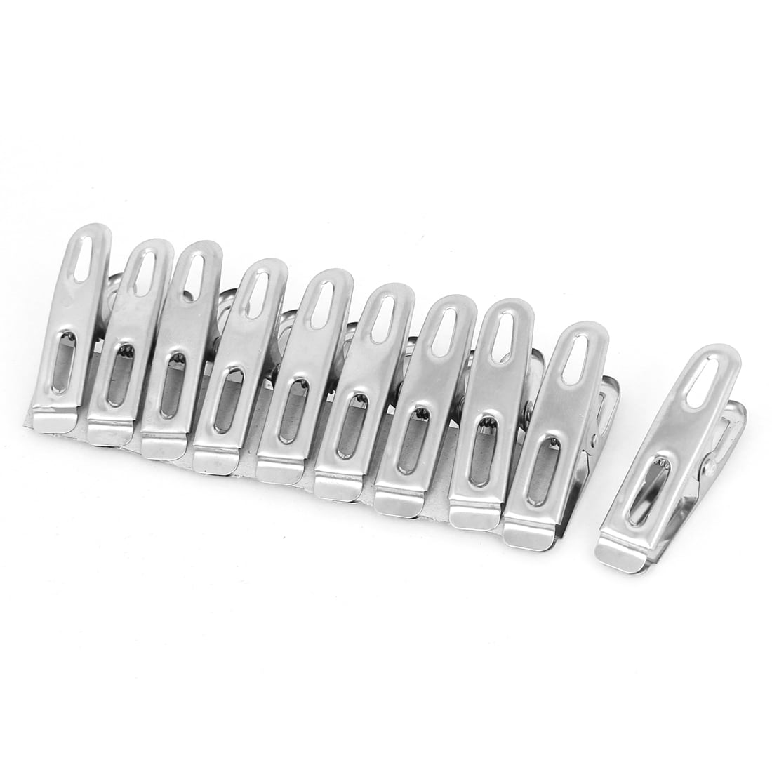 6/20 Clips Clothes Drying Rack Metal Clothespins Hanger Clip Set Herb Hanging