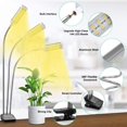 thumbnail image 6 of VOGEK Grow Light for Indoor Plants, Full Spectrum Grow Lamp with Timer, Silver, 6 of 7