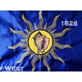 thumbnail image 2 of 3 ft. x 5 ft. Embroidered Key West Conch Republic Single-Sided Heavy Duty 300D Nylon Flag, 2 of 10