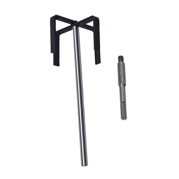 Paleta mezcladora para de perforación y paleta mezcladora de pintura Accesorio de taladro portátil de mano Herramienta para mezclar pintura para
