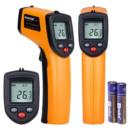 Pro Infrared Thermometer (Masione® Non-contact ProfessionalDigital Laser Infrared Thermometer Temperature Gun -58°f to 716°f (-50 ~)