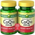 thumbnail image 2 of Spring Valley Rapid-Release Co Q-10 Dietary Supplement Softgels, 200 mg, 30 Count, 2 Pack, 2 of 2