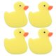 thumbnail image 4 of esponjas de baño con forma de pato para niños, suaves y delicadas, para exfoliación corporal y baño, 4 of 8