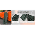 thumbnail image 6 of PUWEI Women's Parachute Pants Elastic Waist Baggy Pants Casual Y2K Track Pants Trousers, 6 of 7