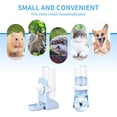 thumbnail image 4 of Water Dispenser for Rabbit, 17oz Rabbit Water Feeder, Pet Drinking Fountain, Small Animal No Leak Water Feeder, Hanging Water Fountain Automatic Dispenser for Bunny Chinchilla Hedgehog Squirrel, 4 of 7