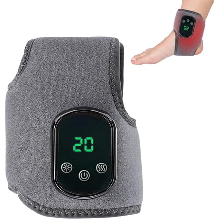 Triple Therapy Foot Massager, 2026 Upgrade Foot Revive Massager,5 Heat Leavel,for Ankle Relaxation, for Neuropathy with 3 Vibration Mode